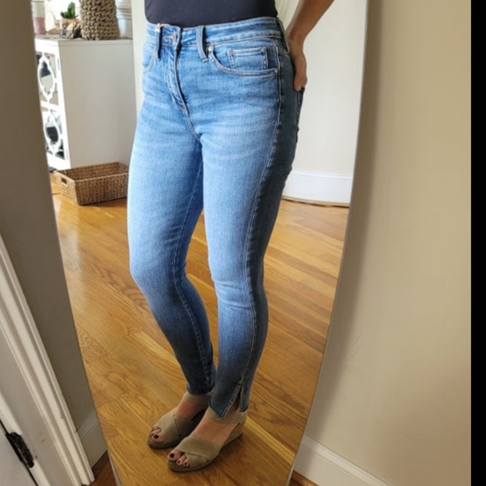 Jag Viola Skinny Jeans Medium Wash Blue Size 6/28